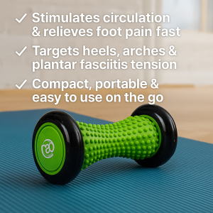 Dual-Wheel Ab Roller by Fitness Mad for core workouts – durable ab exercise wheel with ergonomic grips, designed for stability, home gym, and travel fitness