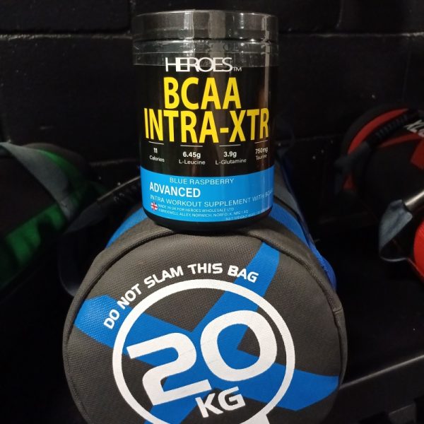 Heroes BCAA Intra-XTR Intra-Workout Blue Raspberry Flavour