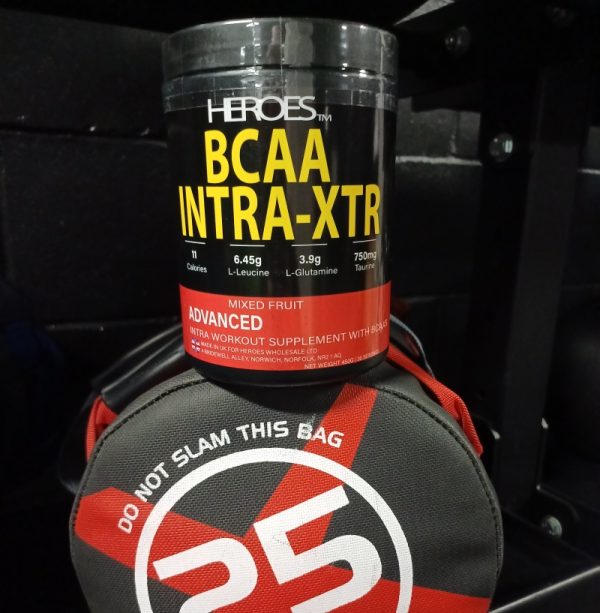 Heroes BCAA Intra-XTR Intra Workout Supplement Mixed Fruit