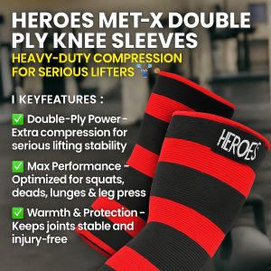 Premium compression knee sleeves for weightlifting, running, and joint support – breathable neoprene gym gear for men and women