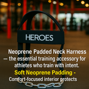 Adjustable Heroes Head Harness for Neck Strength Training – Premium Fitness Equipment for Athletes and Bodybuilders