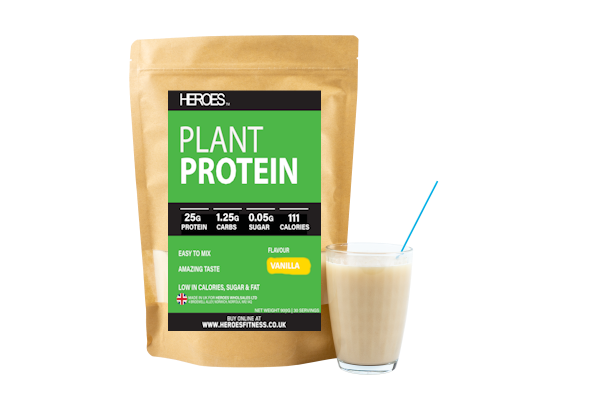 Heroes Vanilla Plant Based Vegan Protein