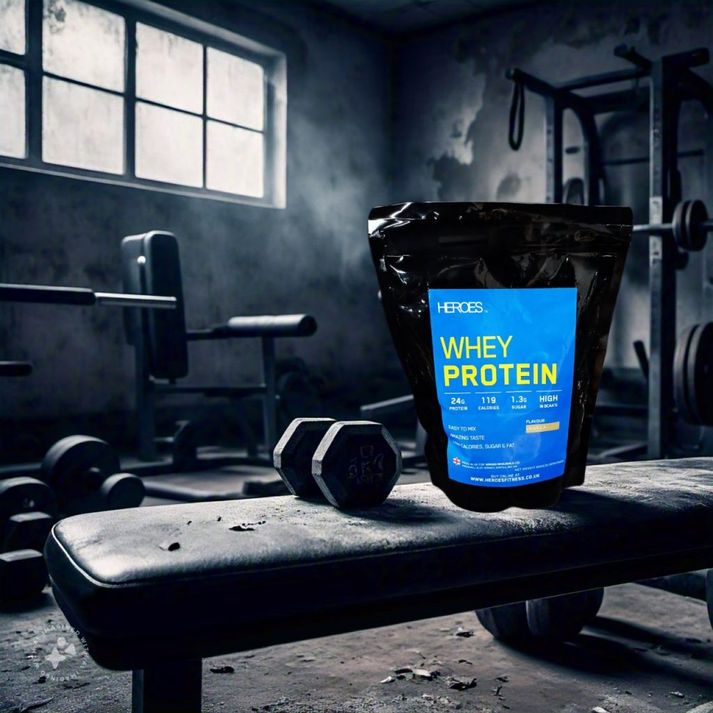 Heroes Whey Protein β Premium Whey with Gut-Boosting Pre & Probiotics