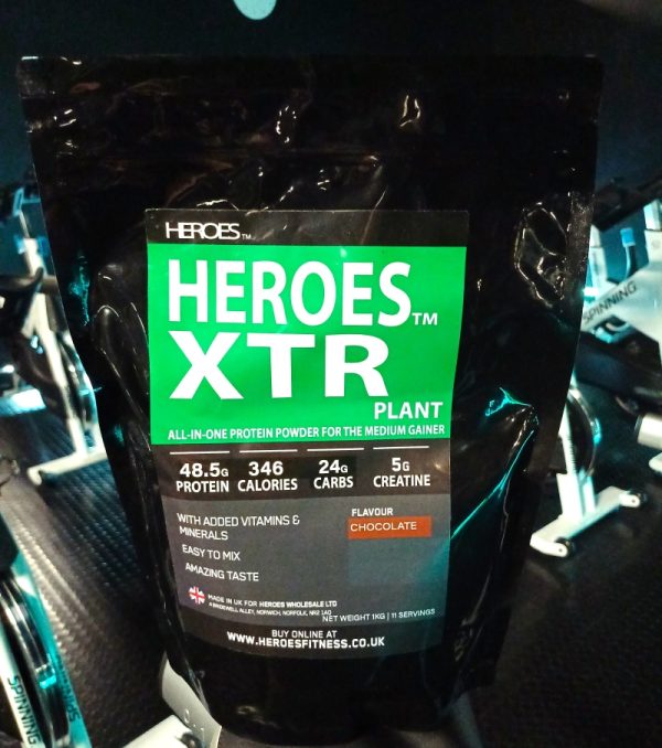 Heroes XTR Plant All-In-One Protein for The Medium Gainer Chocolate