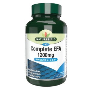 Natures Aid Complete EFA 1200mg Essential Fatty Acids 3 6 and 9
