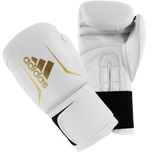 Adidas White Boxing Gloves
