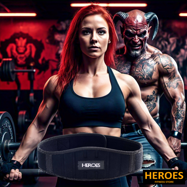 Heroes Composite 6" Lifting Belt