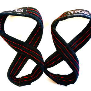 Heroes Heavy Duty Figure 8 Gym Lifting Straps