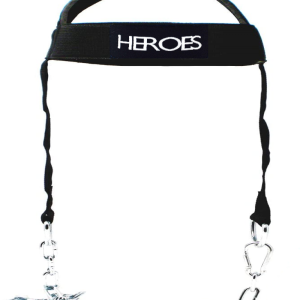 Heroes Head Harness is heavy duty with stainless steel chain, awesome for boxers, martial artists and bodybuilders.