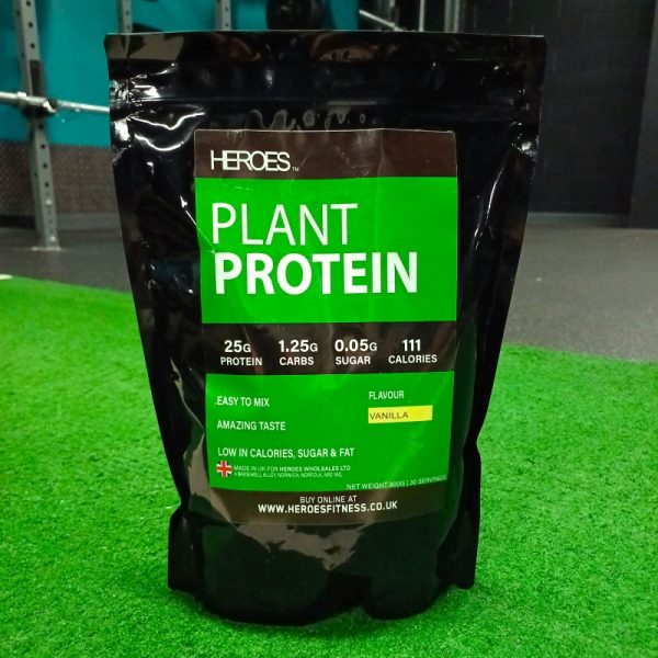 heroes plant protein 900g vanilla