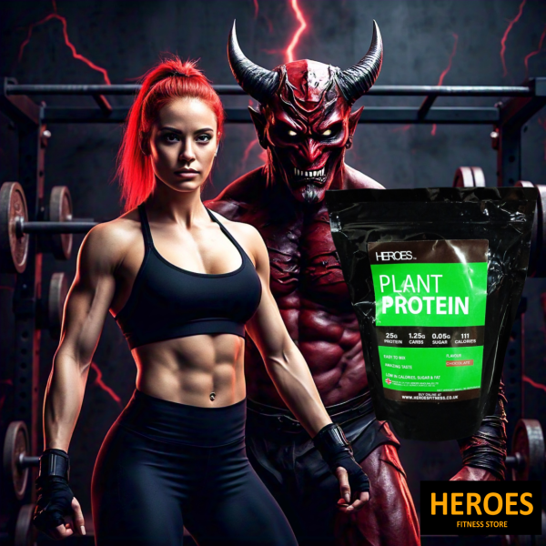 Heroes Premium Plant Powered Protein – Complete Vegan Gym Blend for Muscle, Recovery & Wellness - Image 4