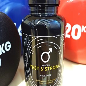 heroes test & strong advanced male testosterone booster