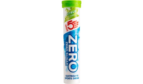 "High5 ZERO Citrus Electrolyte Sports Drink Tablets – Sugar-Free Hydration Supplement for Athletes"