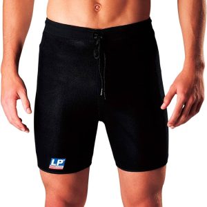 LP 712A black thermal trimmer compression shorts