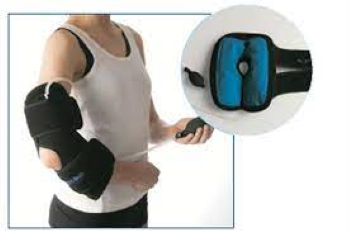 Cold compression therapy for elbow injuries