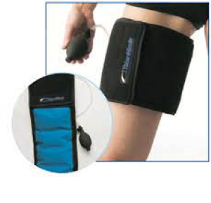 Cold compression therapy for thigh injuries