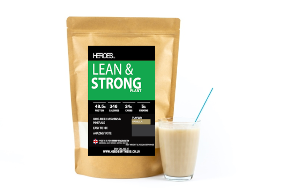 Heroes Plant Based Lean & Strong All In One Muscle Gainer Vanilla