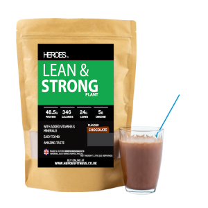 Heroes Plant Based Lean & Strong All In One Muscle Gainer Chocolate