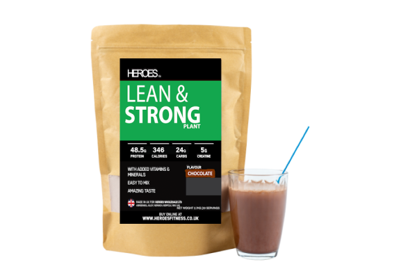 Heroes Plant Based Lean & Strong All In One Muscle Gainer Chocolate