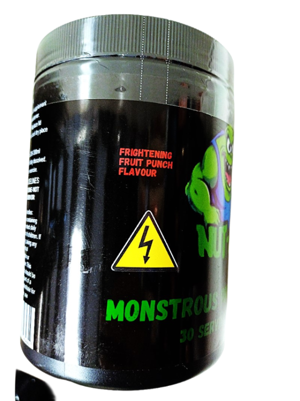 NUT-Z Monstrous Pre-Workout Frightening Fruit Punch