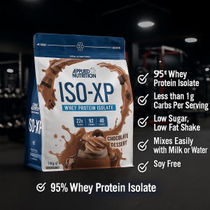 iso-xp whey isolate high protein low sugar formula