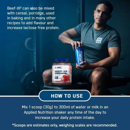 Applied Nutrition Beef-XP 1.8kg How To Use
