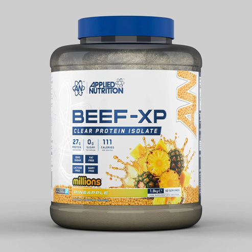 Lactose-free beef protein powder for muscle growth